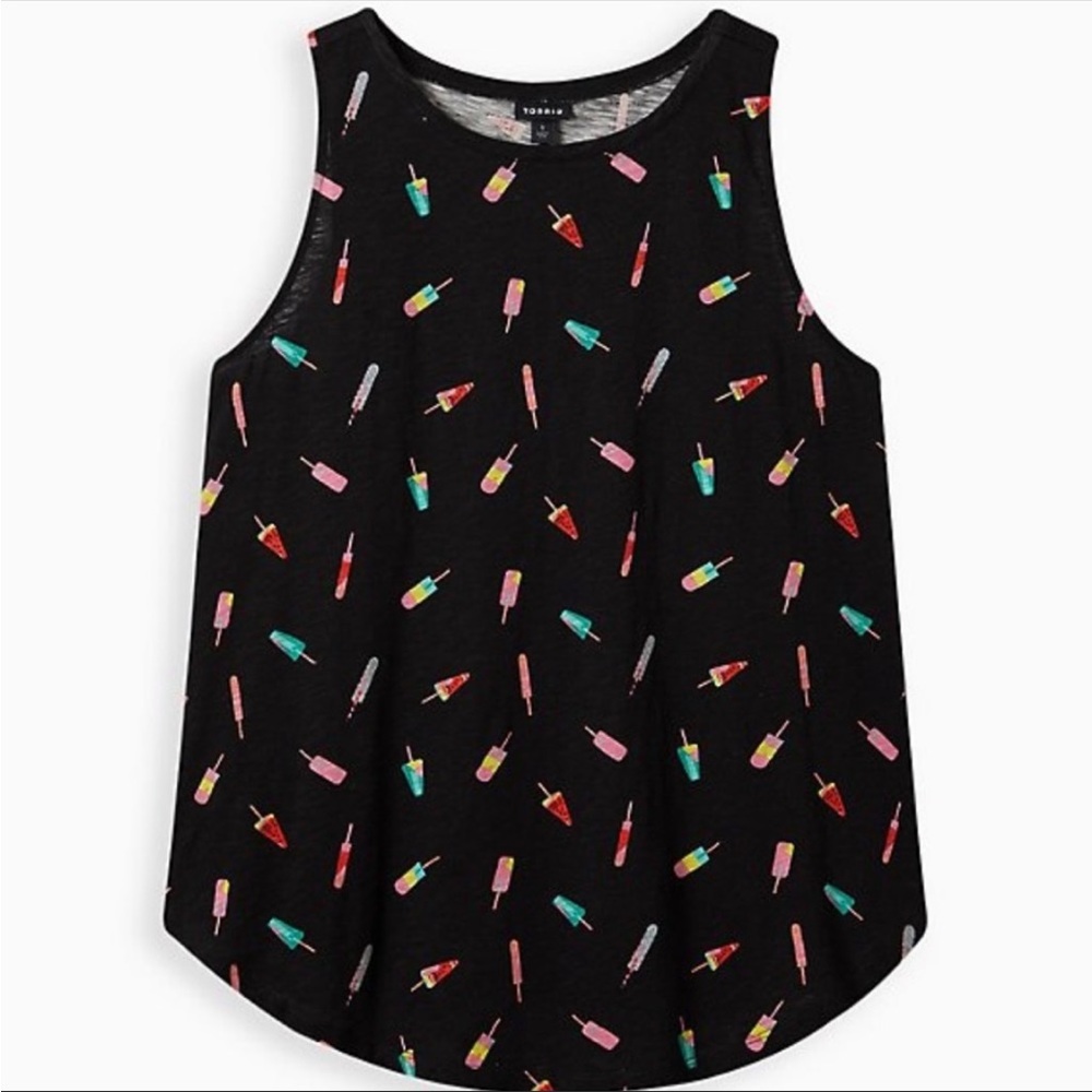 Torrid Size 2 (18/20) Classic Fit Heritage Slub Ice Pop Tank